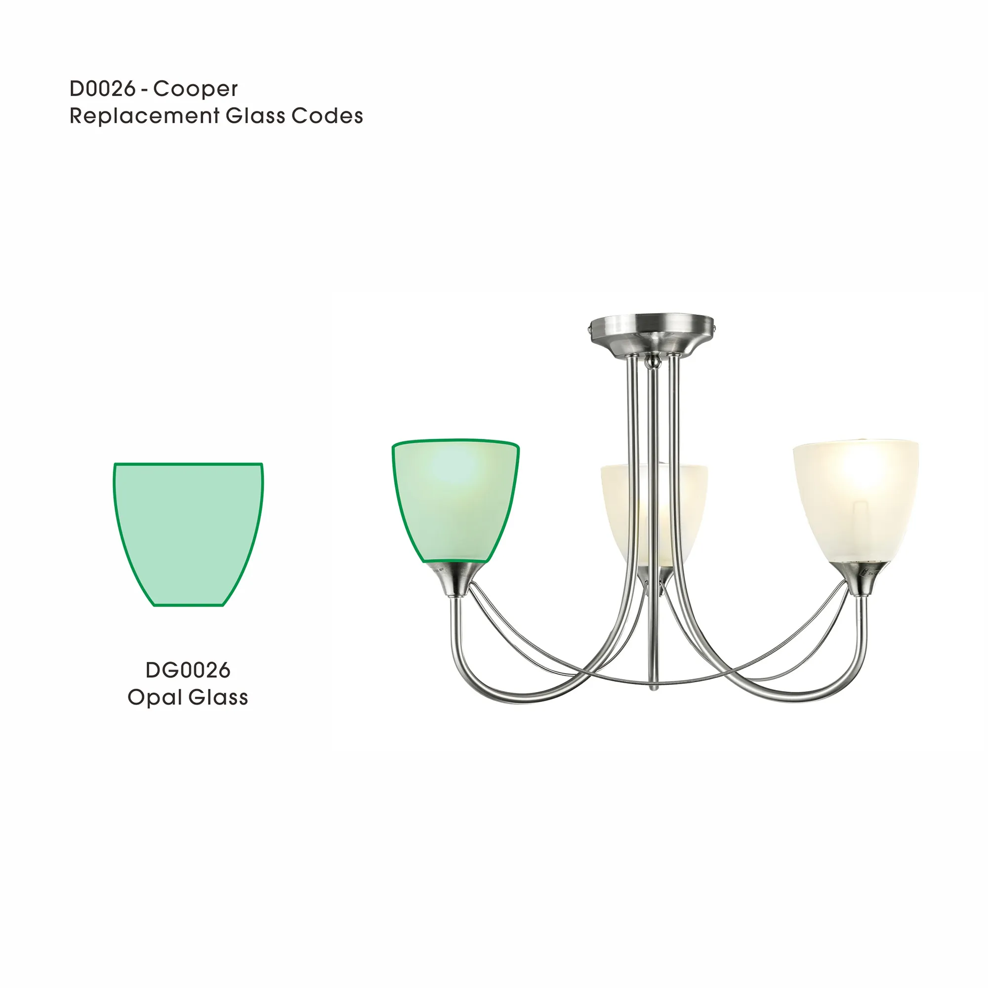 DG0026  Cooper Glass for D0026/0042/0236/0237/0238
